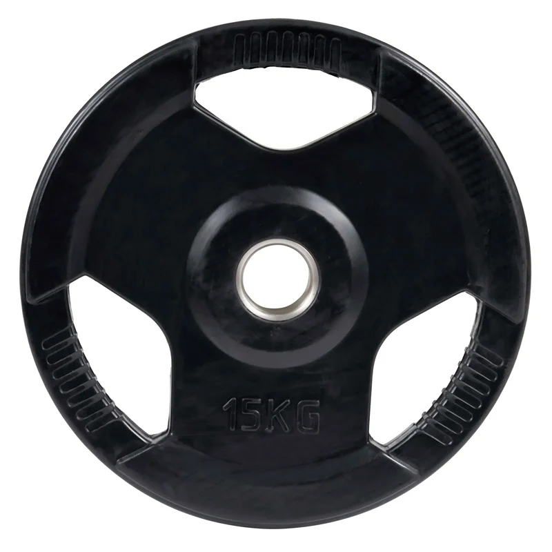 Gummierte Hantelscheiben Sport-Thieme Wettkampf 50mm mit Griff