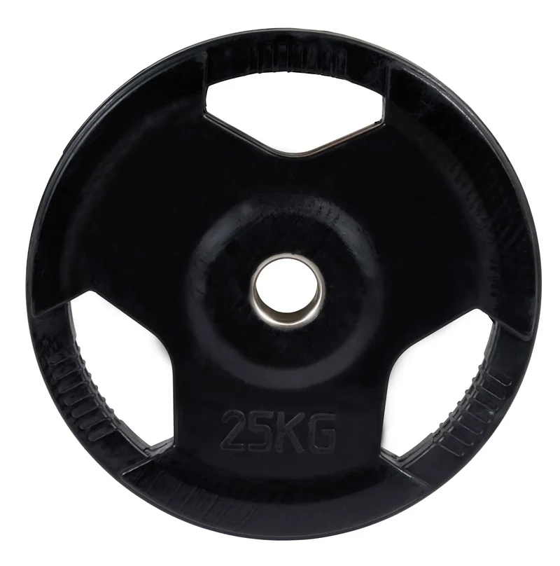 Gummierte Hantelscheiben Sport-Thieme Wettkampf 50mm mit Griff