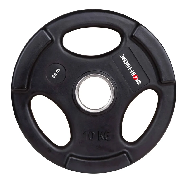 Hantelscheibe Sport-Thieme Wettkampf 50 mm mit Kunststoff-Bezug (PU)