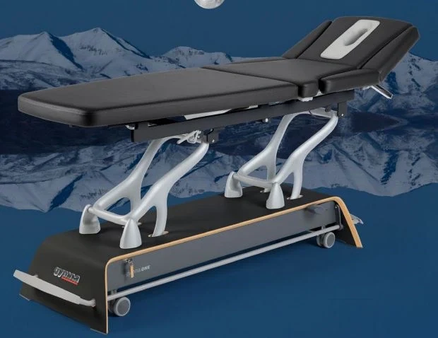 Medizinische Therapieliege gymna.ONE T7 mit verstellbarem Mittelteil