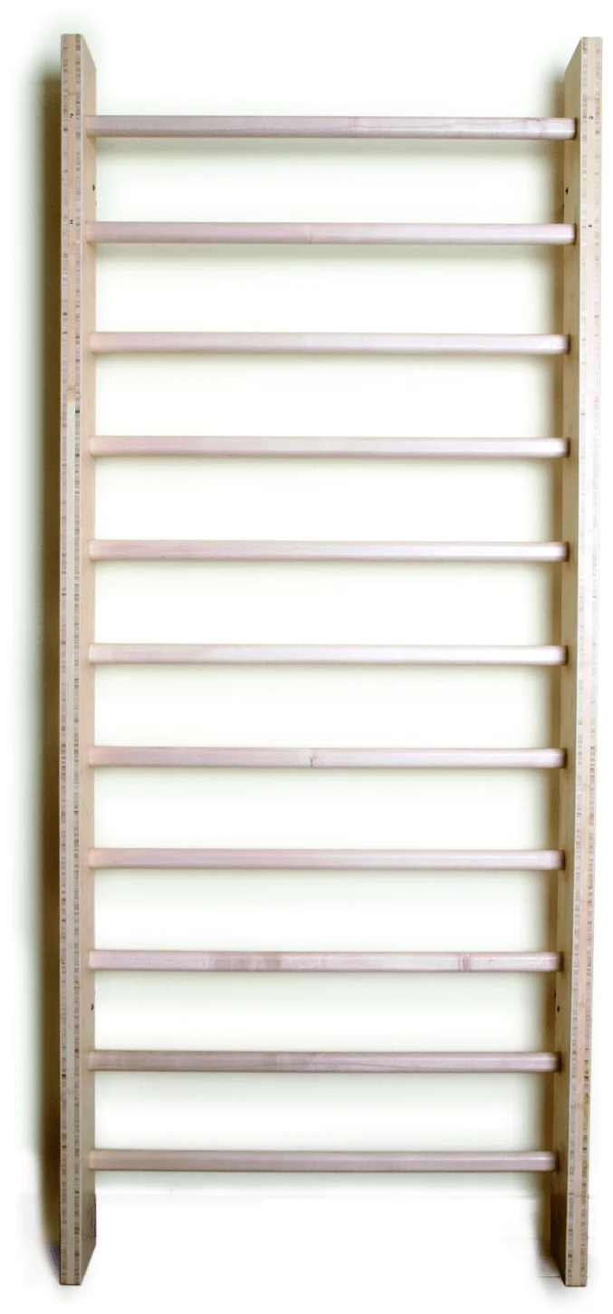 Sprossenwand aus Holz für Physiotherapie