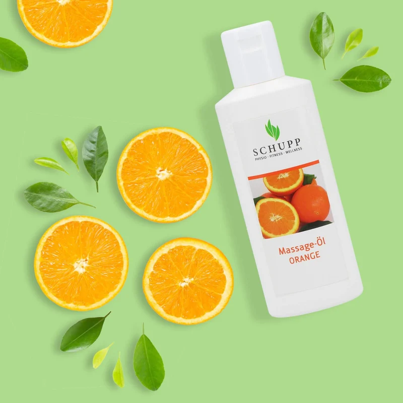Massageöl Schupp Orange mit Jojoba Öl