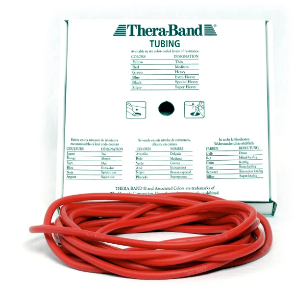 Theraband Tubing 30,5 m Original in sieben Stärken