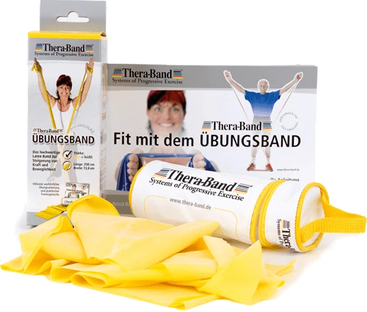 Theraband 5,5 m Original Breite 13,8 cm in verschiedenen Stärken
