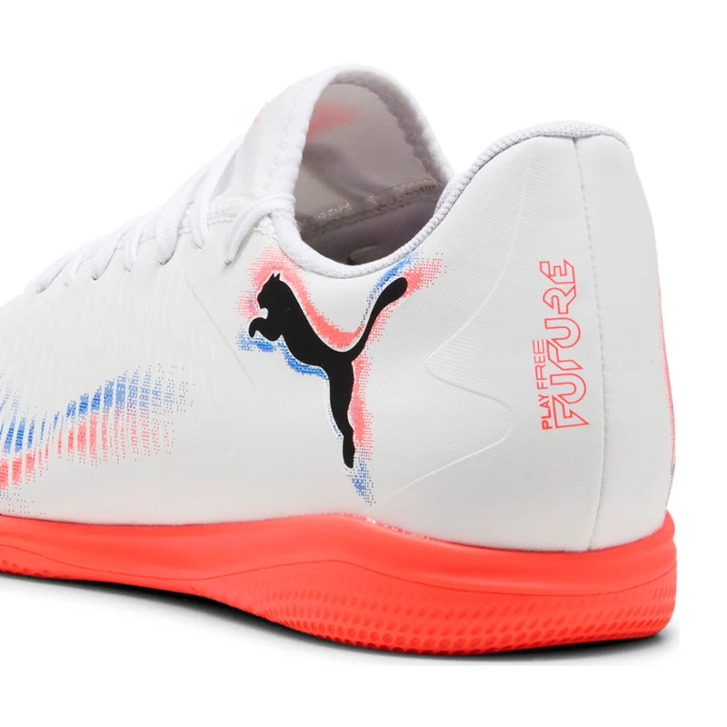 Puma Tenis Future 8 Play It Blanco/Naranja/Azul, para Hombre