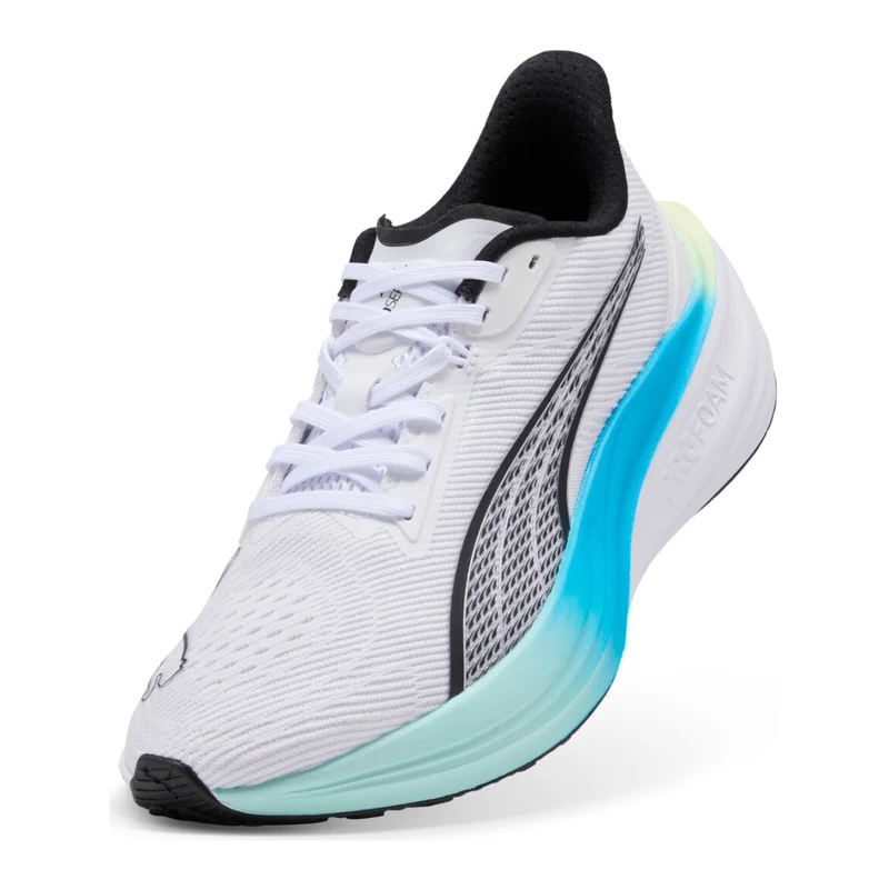 Puma Tenis Darter Pro Blanco/Negro/Celeste, para Mujer