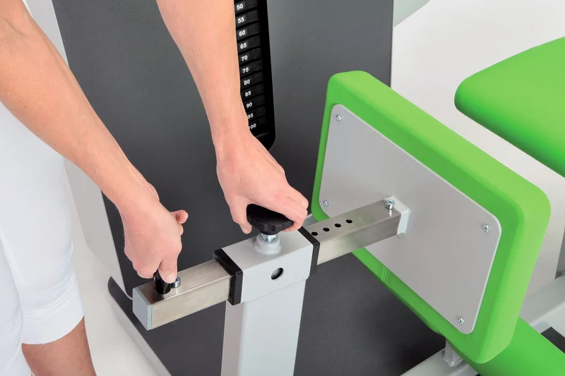 Professioneller Rücken- und Bauchtrainer Reha-Line 2.0 mit Gewichten
