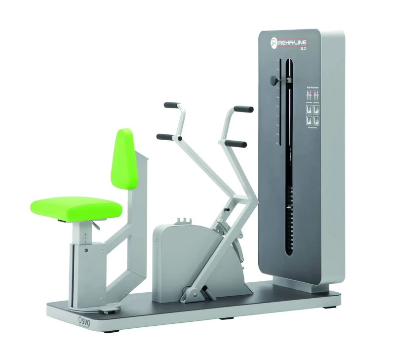 Brustpresse und Rudermaschine Reha-Line 2.0 bis über 70 kg