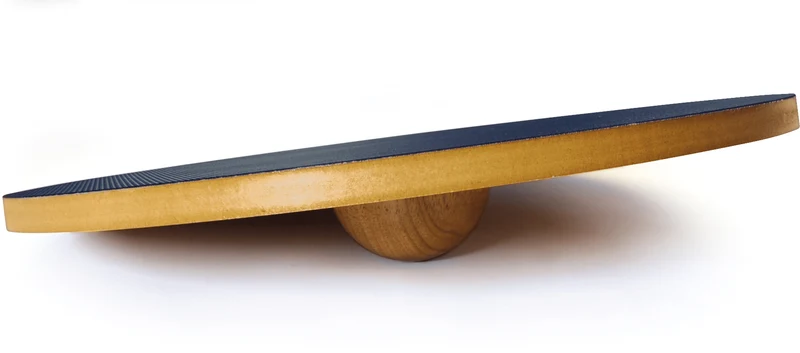 Balance-Board Dynamic aus Holz für Physiotherapie