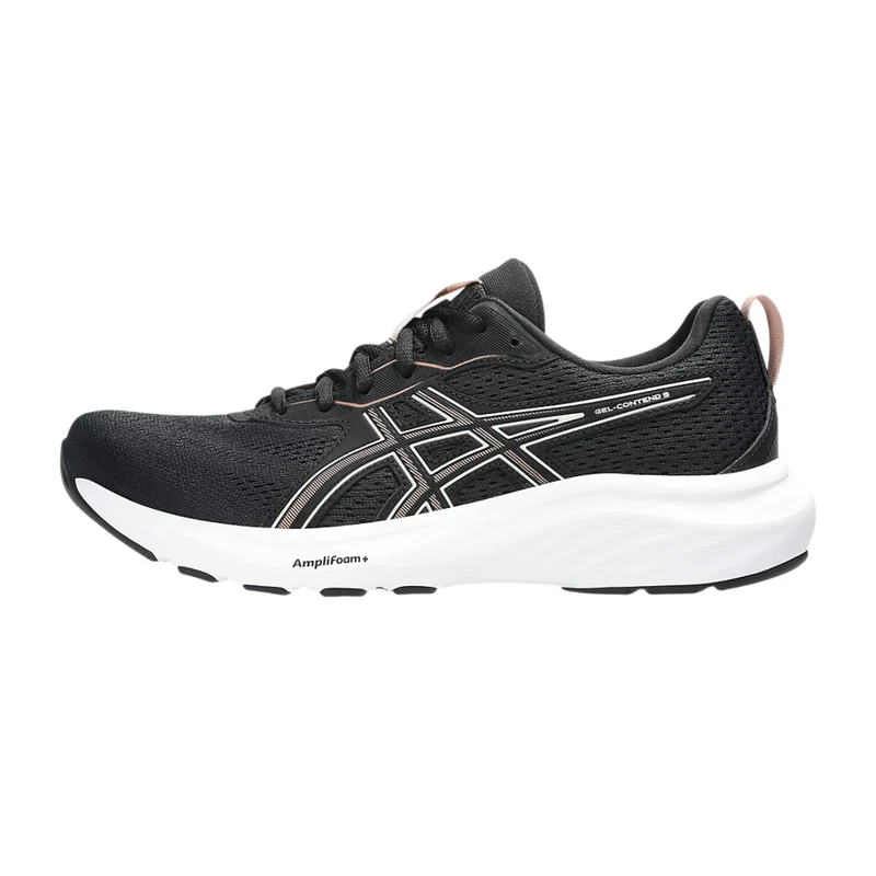 Asics Tenis Gel-Contend 9 Negro/Crema/Blanco, para Mujer