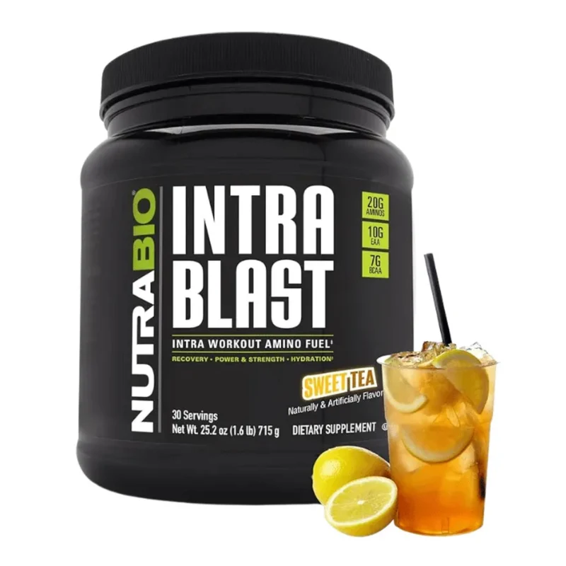 NutraBio Suplemento Deportivo Intra Blast AMINO+EAA+BCAA, 30 Porciones