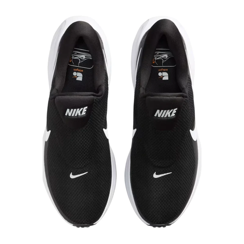 Nike Tenis Revolution 8 EasyOn Negro/Blanco, para Hombre