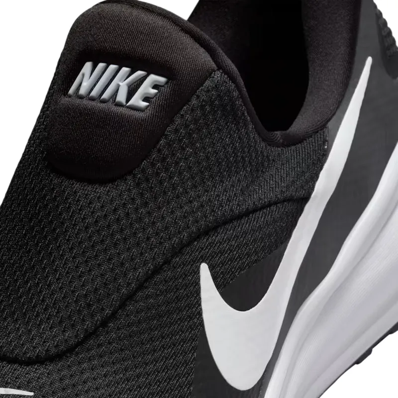 Nike Tenis Revolution 8 EasyOn Negro/Blanco, para Hombre