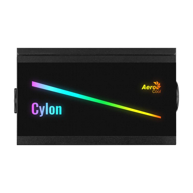 Aerocool Fuente de Poder RGB Cylon 600W Full Range