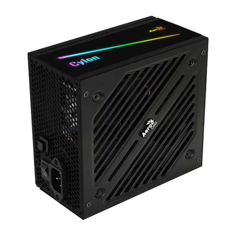 Aerocool Fuente de Poder RGB Cylon 600W Full Range