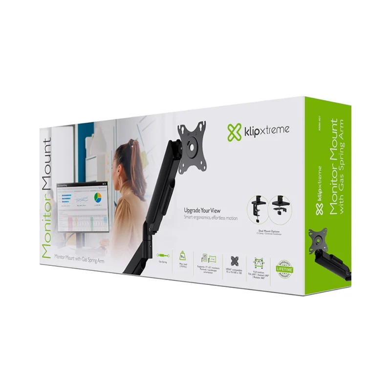 Klip Xtreme Soporte de Mesa para Monitor de 17 a 32", KMM-401