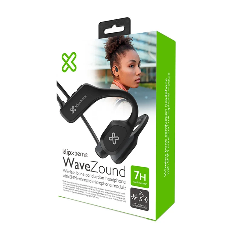 Klip Xtreme Audífonos Inalámbricos WaveZound, KBC-500