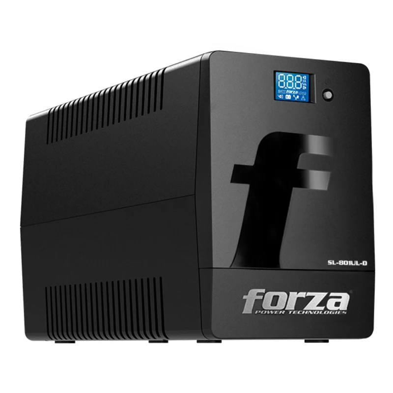 Forza UPS Regulador LCD Smart 800VA/480W 6 Salidas, SL-801UL