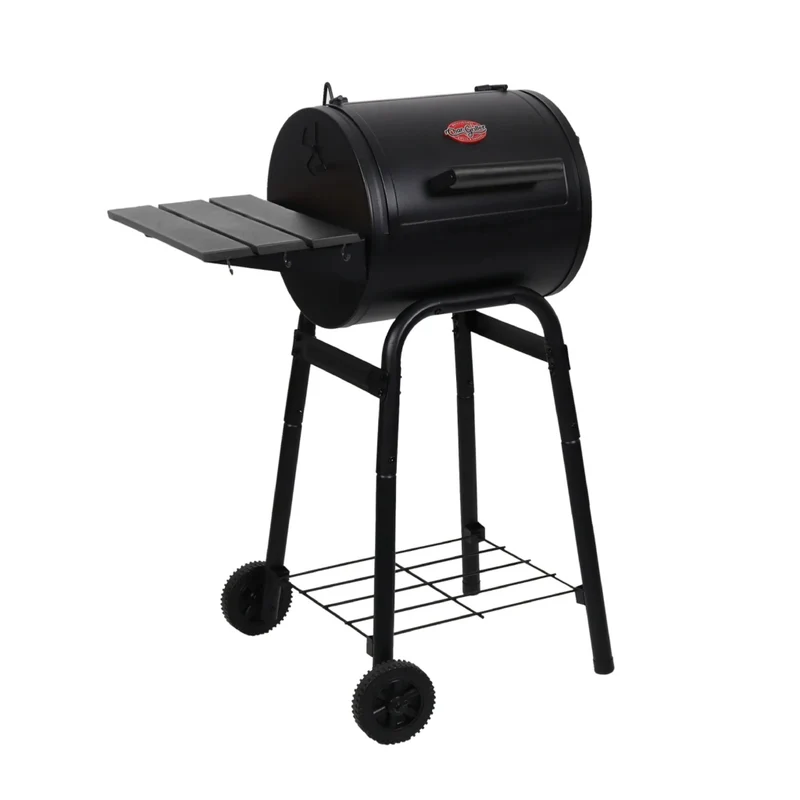 CharGriller Parrilla de Carbón 250" Cuadrada con Ruedas Patio Pro (1616)