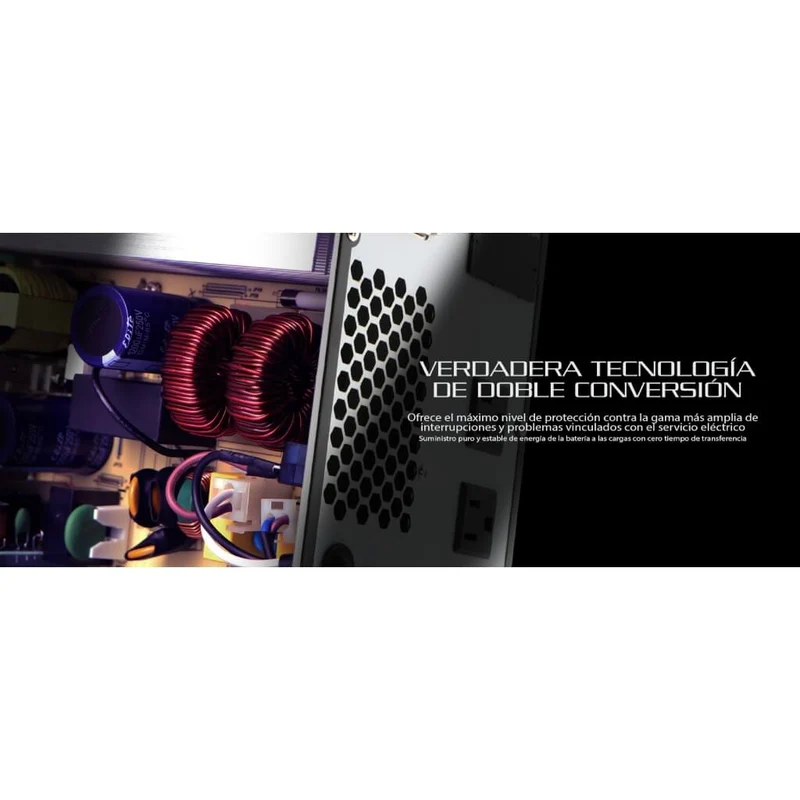 Forza UPS en Línea 1000VA/900W, 3 Salidas, FDC-1000T