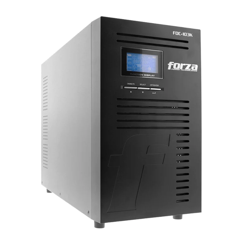 Forza UPS Regulador LCD Smart 3000VA/3000W 8 Salidas, FDC-103K