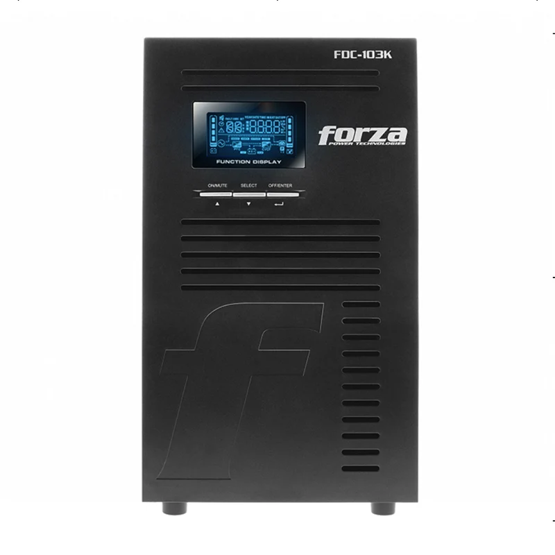 Forza UPS Regulador LCD Smart 3000VA/3000W 8 Salidas, FDC-103K
