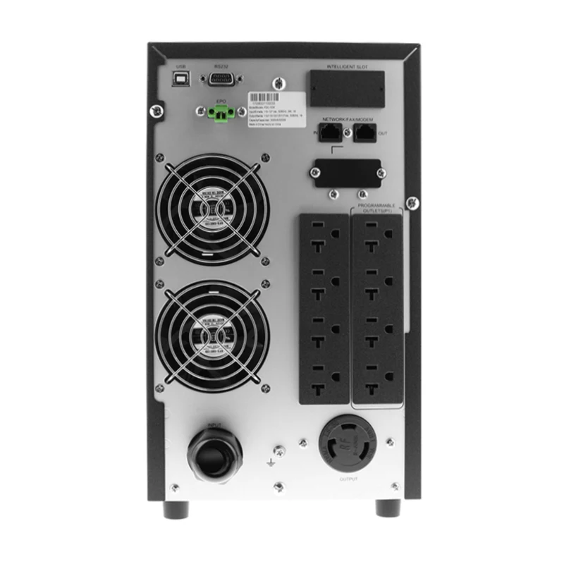 Forza UPS Regulador LCD Smart 3000VA/3000W 8 Salidas, FDC-103K