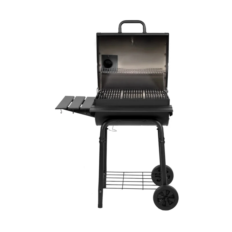 CharGriller Parrilla de Carbón 638" Cuadrada con Ruedas Wrangler (2823)