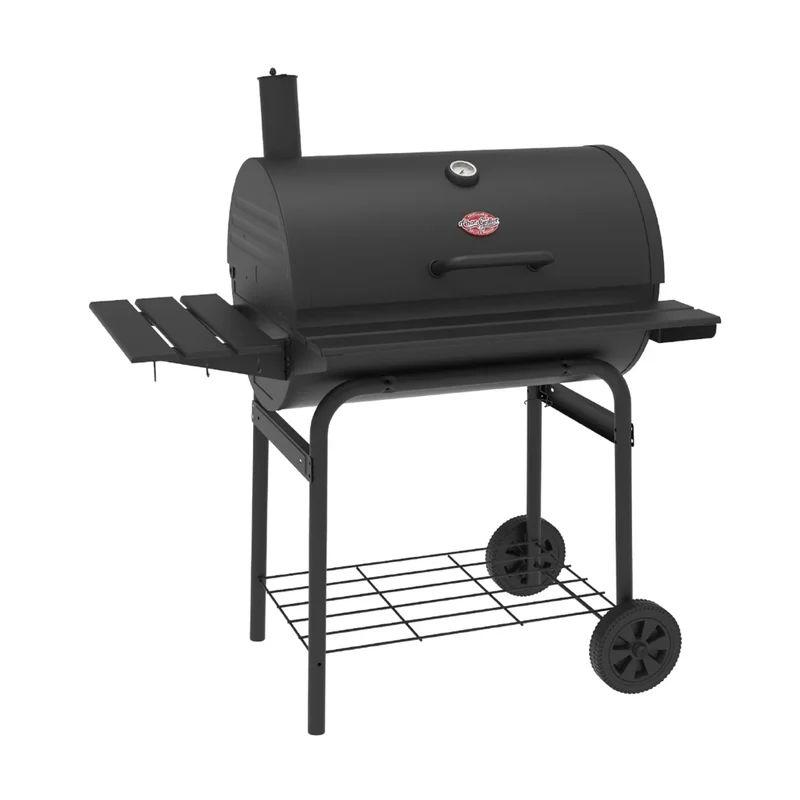 CharGriller Parrilla de Carbón 850" Cuadrada con Ruedas Pro Deluxe (2827)