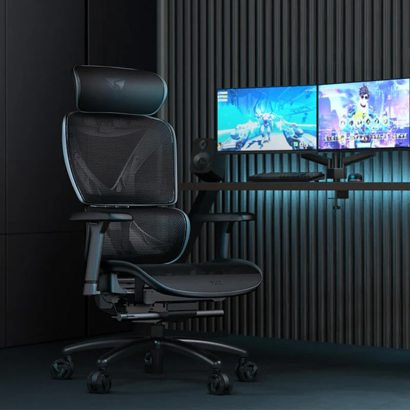 Thunderx3 Silla de Escritorio Ergonómica XTC Mesh
