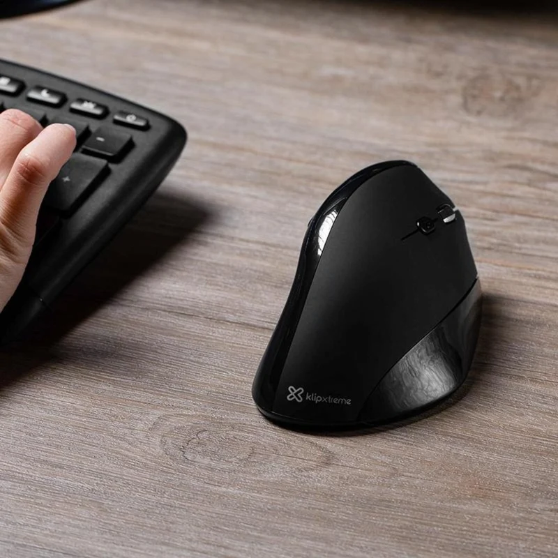 Klip Xtreme Mouse Inalámbrico Ergonómico Vertical EverRest KMW-390
