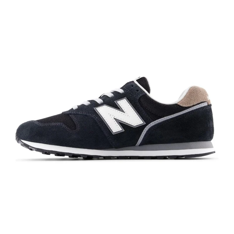 New Balance Tenis 373 V2 Negro/Blanco, para Hombre