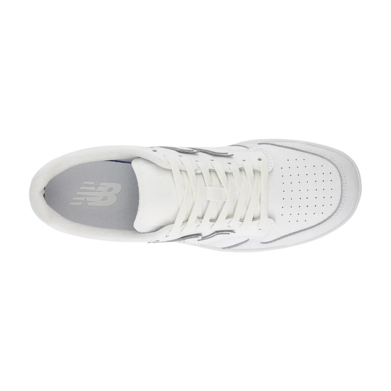 New Balance Tenis Casuales BB480 Low Blanco, para Hombre