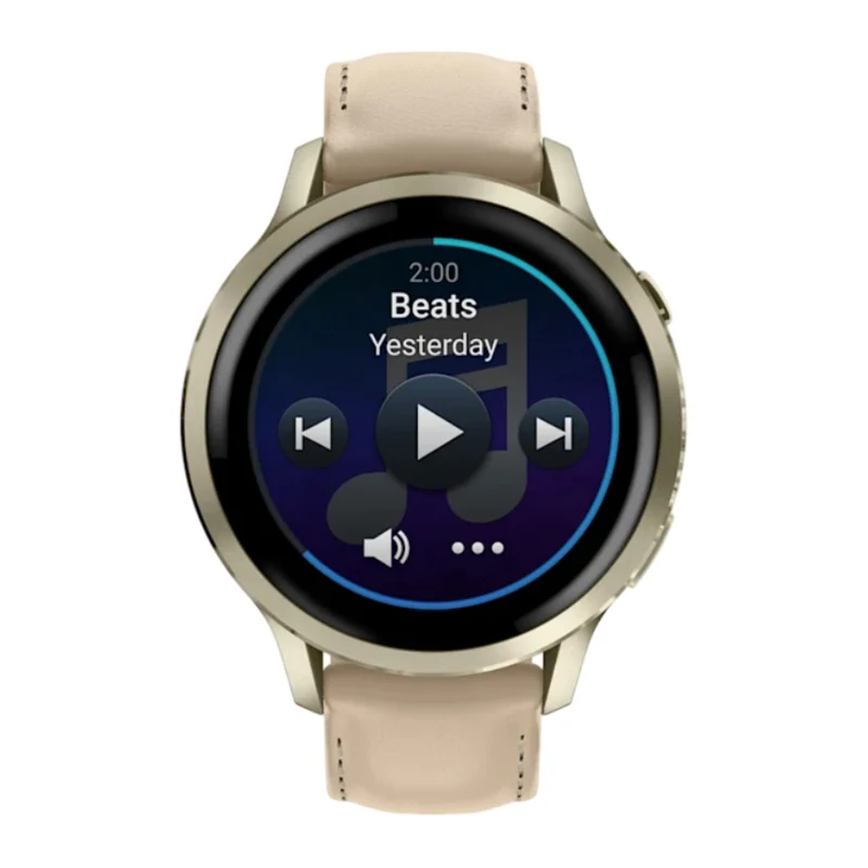 Garmin Smartwatch Venu 4 con Correa de Cuero y Correa de Silicona, 41 mm