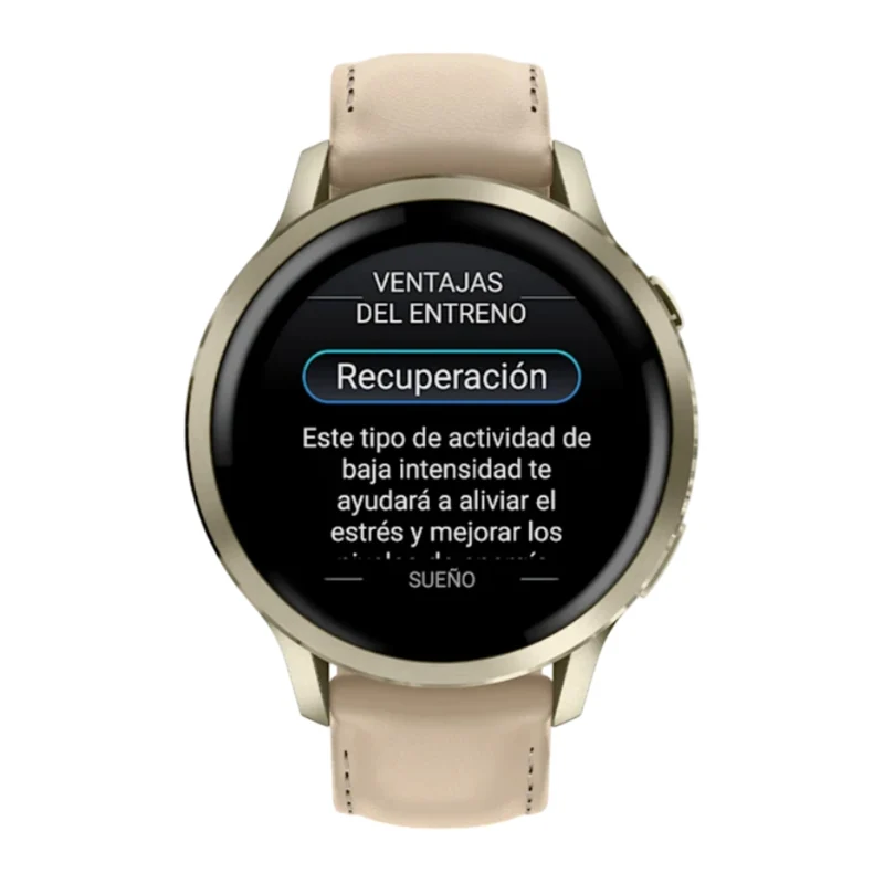 Garmin Smartwatch Venu 4 con Correa de Cuero y Correa de Silicona, 41 mm