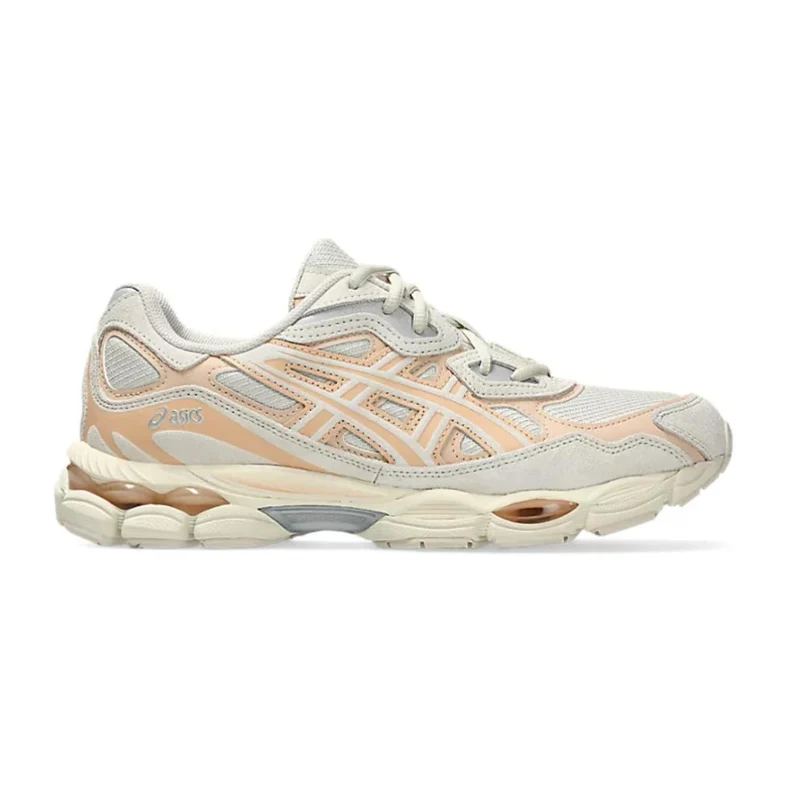 Asics Gel-NYC Crema/Naranja, para Mujer