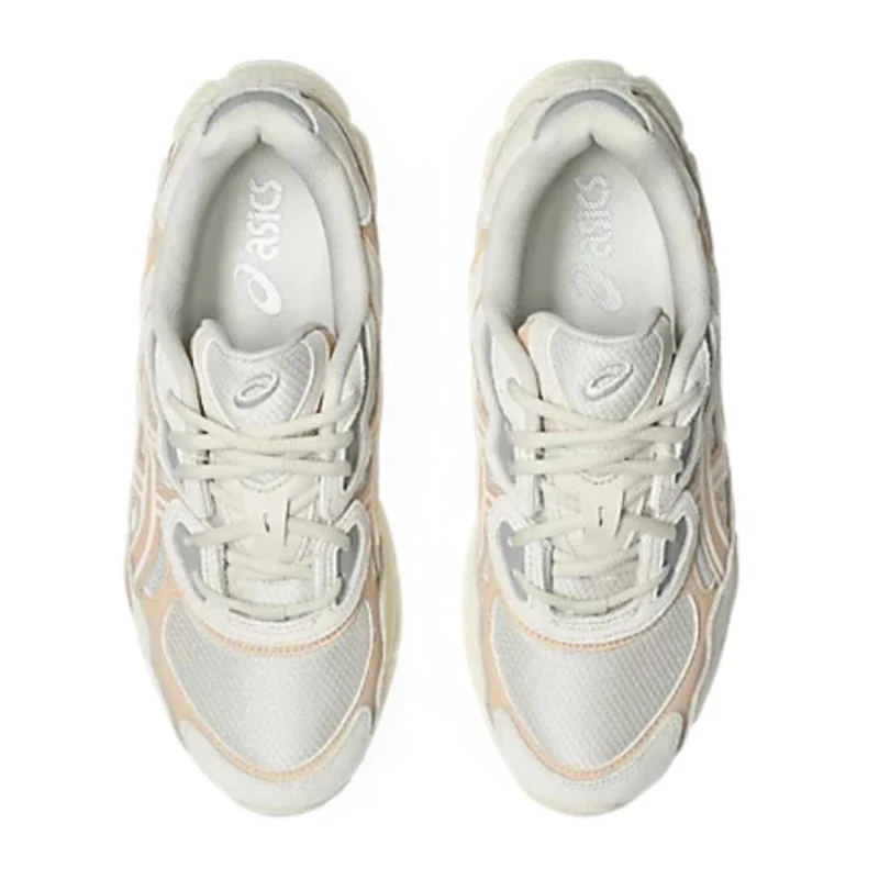 Asics Gel-NYC Crema/Naranja, para Mujer