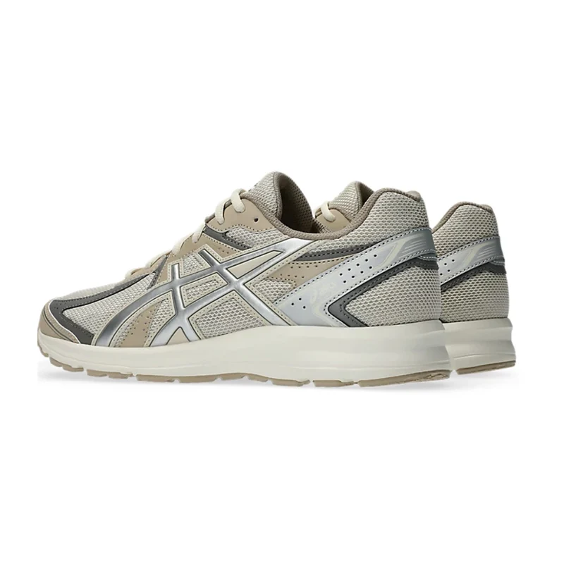 Asics Tenis Jog 100S Crema/Gris/Blanco, para Hombre