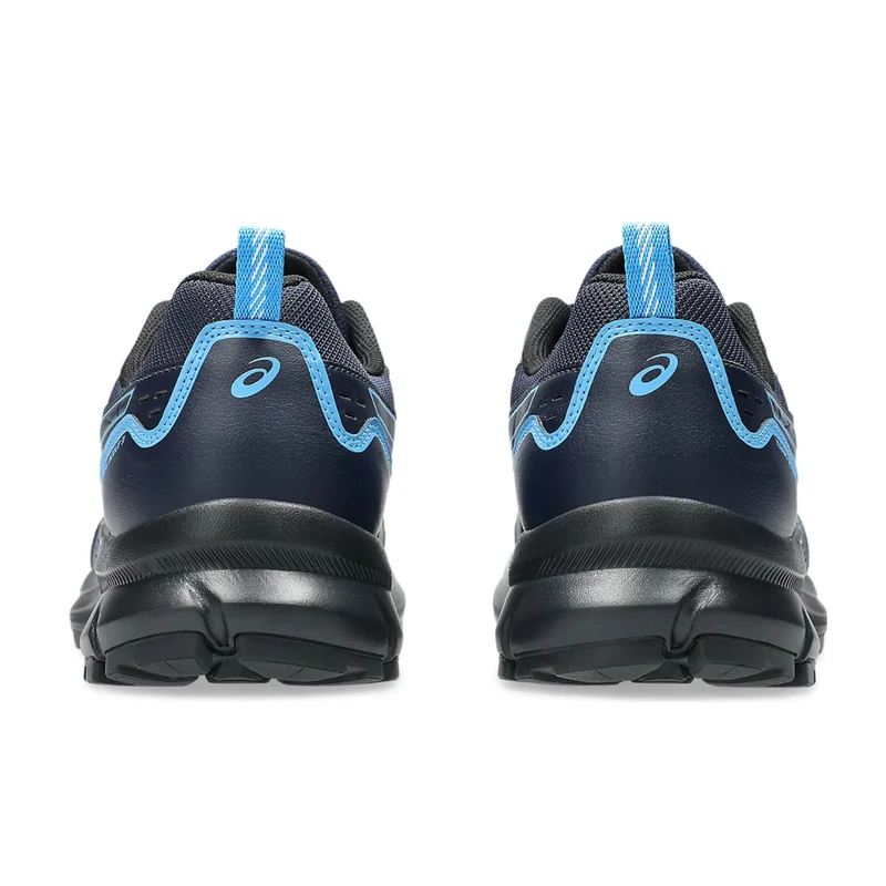 Asics Tenis Trail Scout 3 Negro/Celeste, para Hombre