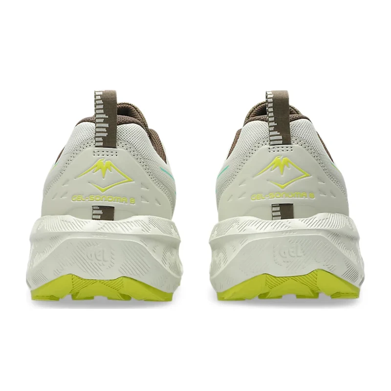 Asics Tenis Gel-Sonoma 8 Crema/Café/Amarillo, para Hombre