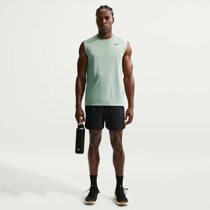 Nike Camiseta Deportiva sin Mangas M Df Tee Std Flex Steam, para Hombre