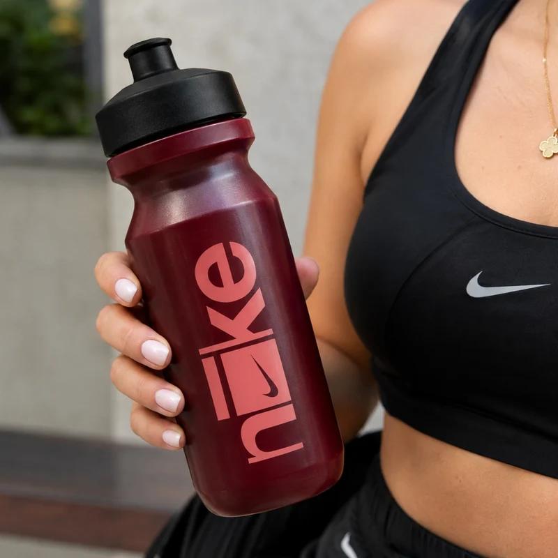 Nike Botella Big Mouth Dark Team Red, 22 Oz