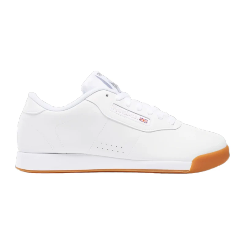 Reebok Tenis Princess Blanco/ Café, para Mujer