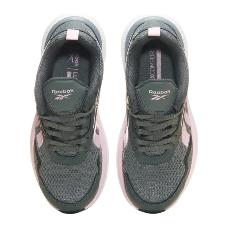 Reebok Tenis Mundo Gris/Blanco, para Mujer