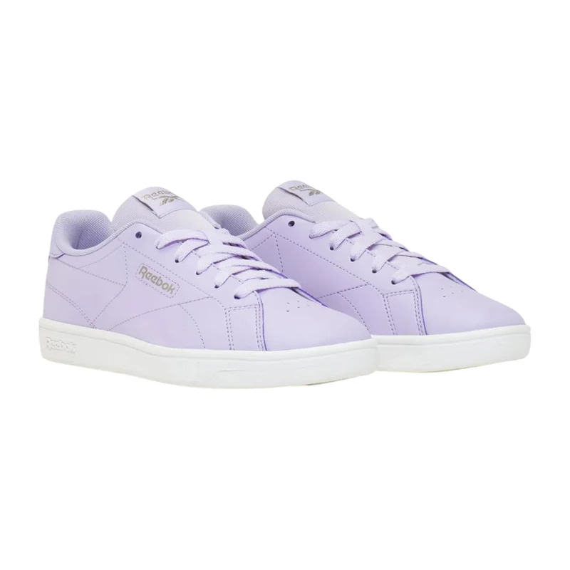 Reebok Tenis Court Clean Violeta/Blanco, para Mujer