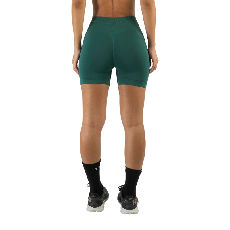 TNG Licra Deportiva Corta Alpha Verde, para Mujer