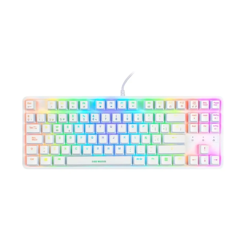Eagle Warrior Teclado TKL Mecánico Gaming RGB Alámbrico en Español, KGY282U000