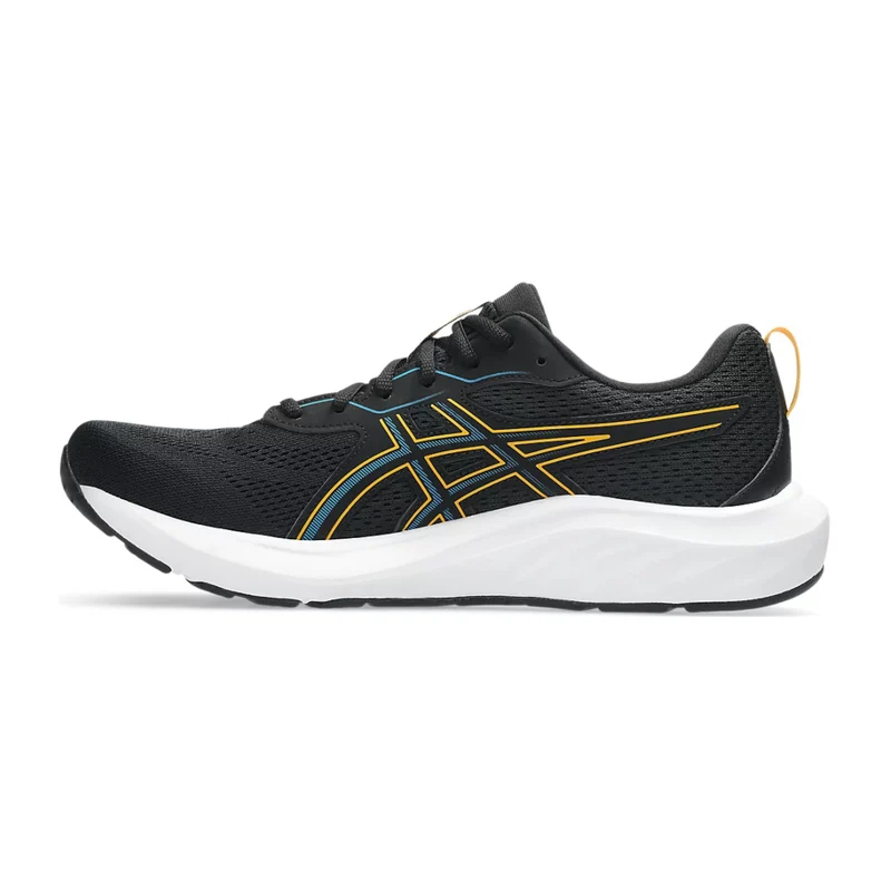 Asics Tenis Gel-Contend 9 Negro/Verde/Amarillo, para Hombre