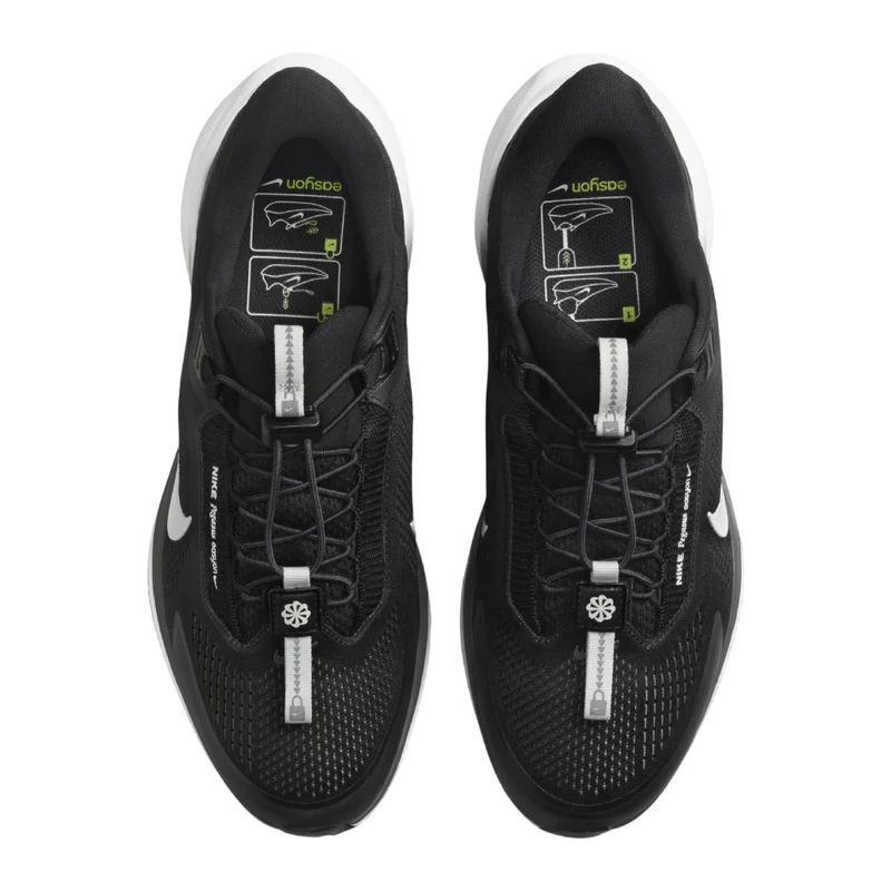 Nike Tenis Pegasus EasyOn Negro/Blanco, para Hombre