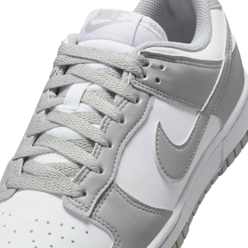 Nike Tenis Dunk Low Next Nature Gris/Blanco, para Mujer